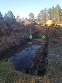 What To Do When You Over-Excavate Septic Components Requiring Stability