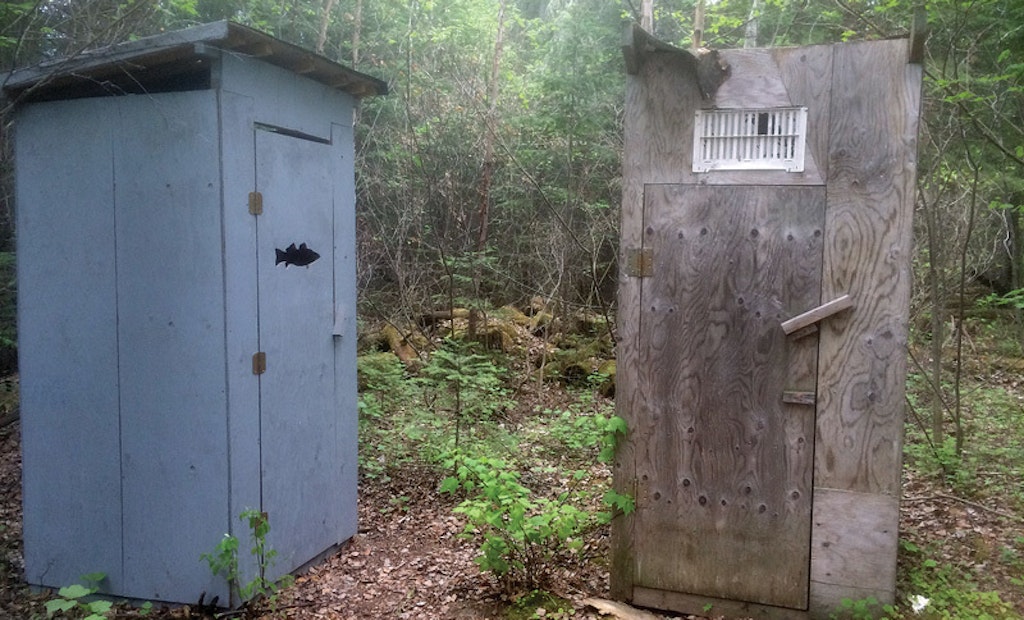 Whew! This Pit Toilet Stinks.