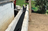 Norweco Singulair Unit and Presby Enviro-Septic Dispersal System Solve Tricky Install for Adirondack Septic Tank