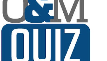 Operations and Maintenance Quiz 4 – Answers