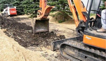 Excavation and Over-Excavation When Installing Septic System Components