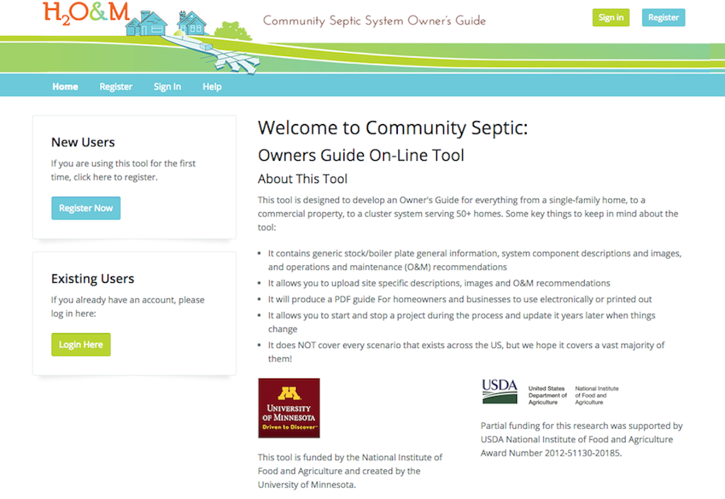 Free Software Creates Custom Guide For Septic Care Onsite Installer Free Software Creates Custom Guide For Septic Care Onsite Installer