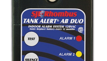 New Tank Alert AB DUO alarm monitors two levels