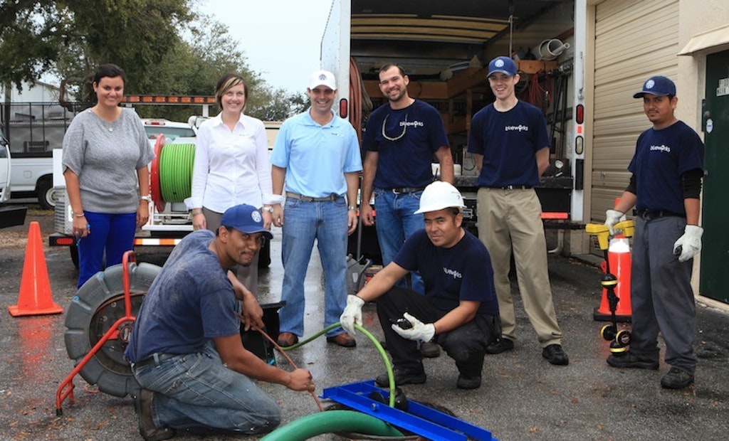 BlueWorks Finds Big Success Lining Small Pipes