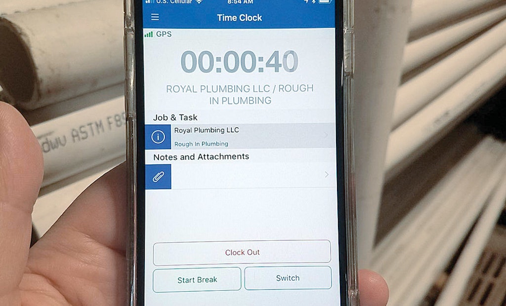Cellphone App Makes Tracking of Hours and Jobs Easier