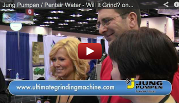Jung Pumpen / Pentair Water - Will It Grind? online game - 2012 Pumper Cleaner Expo