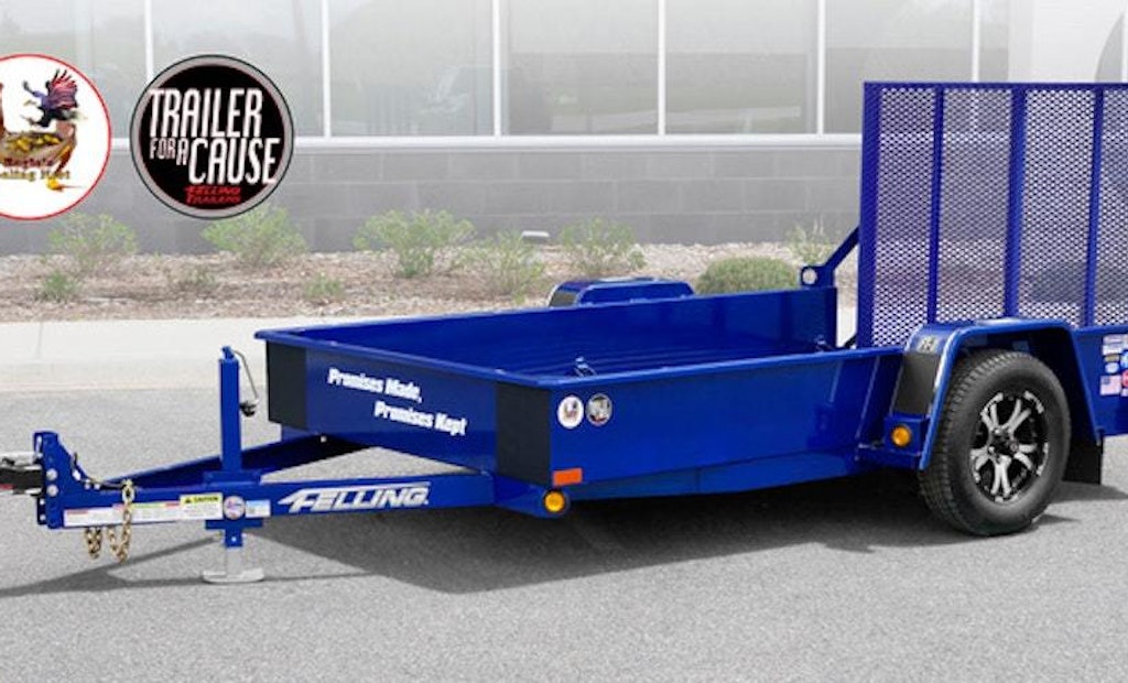 Felling Trailers Announces 2022 Trailer for a Cause Auction Dates