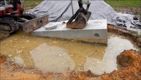 How to Ensure a Septic Tank Won't Float in Saturated Soil