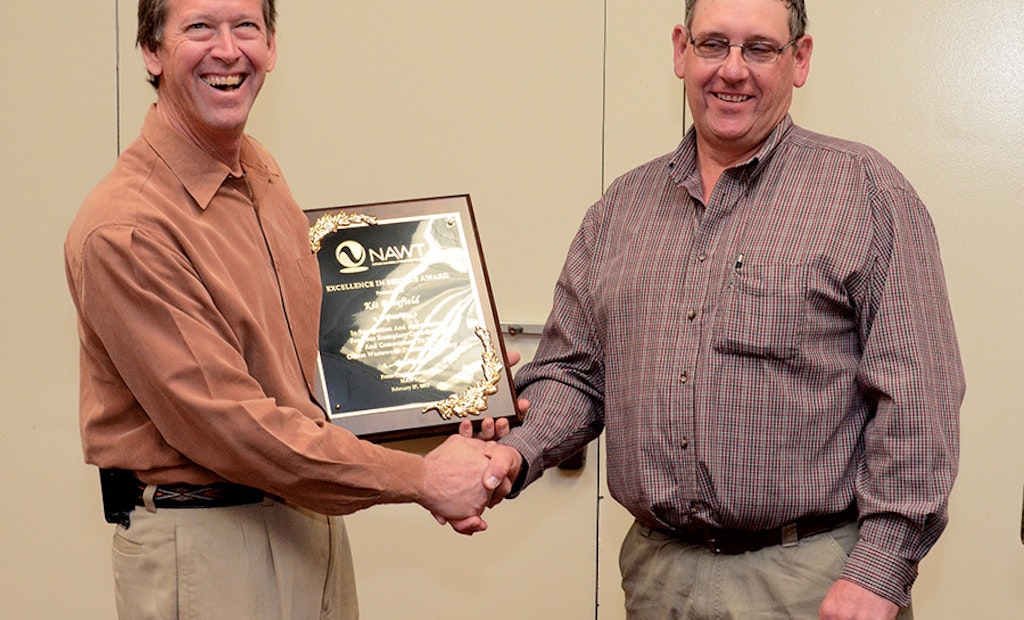 NAWT Presents Annual Awards at  Pumper & Cleaner Expo