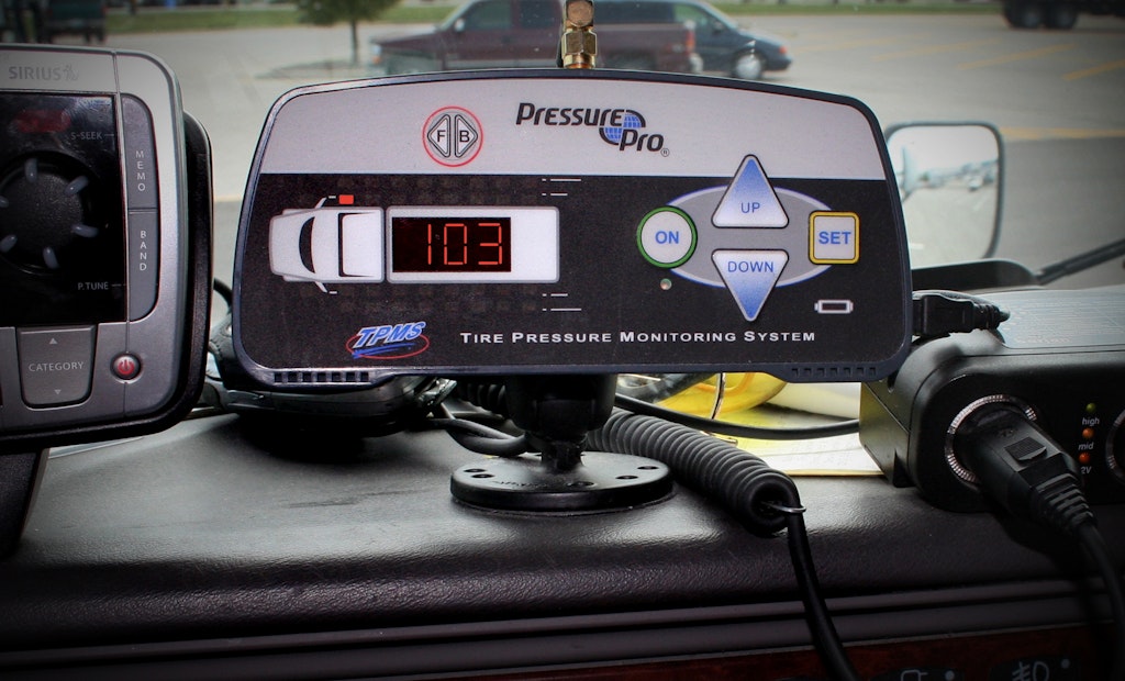 Tire pressure monitoring solutions help fleets cut costs and go green