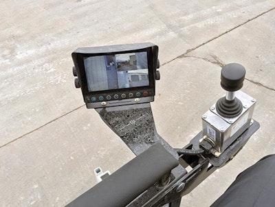 Camera System Removes Blind Spots When Operating Vacuum Loader In Rail Switchyards