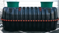 Product Spotlight - Septic tank constructed from recycled material to meet heightened demand