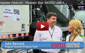 Progress Vactruck - Western Star 4800SD with 4,200 Gal Tank - 2012 Pumper & Cleaner Expo