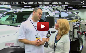 Progress Tank - PRO Series Restroom Service Trucks - 2012 Pumper Cleaner Expo