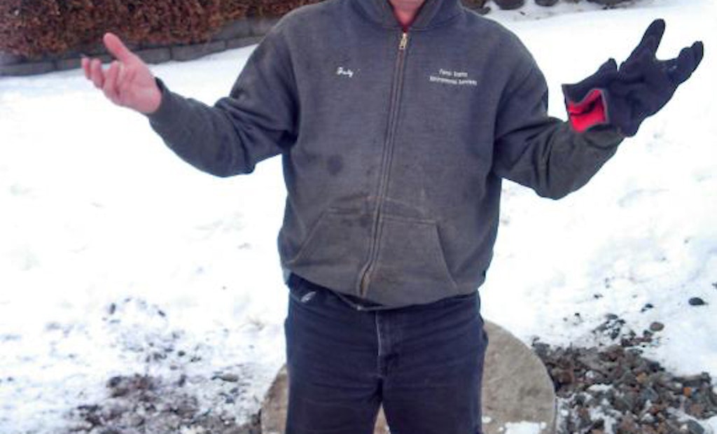 Ice-Covered Septic Tanks Freeze Pumpers in Their Tracks