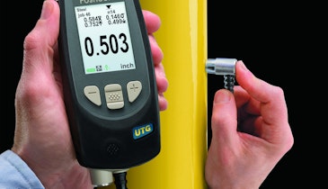Ultrasonic Inspection Determines Tank Thickness