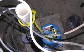 Installation of Wiring for Septic Pumps and Controls