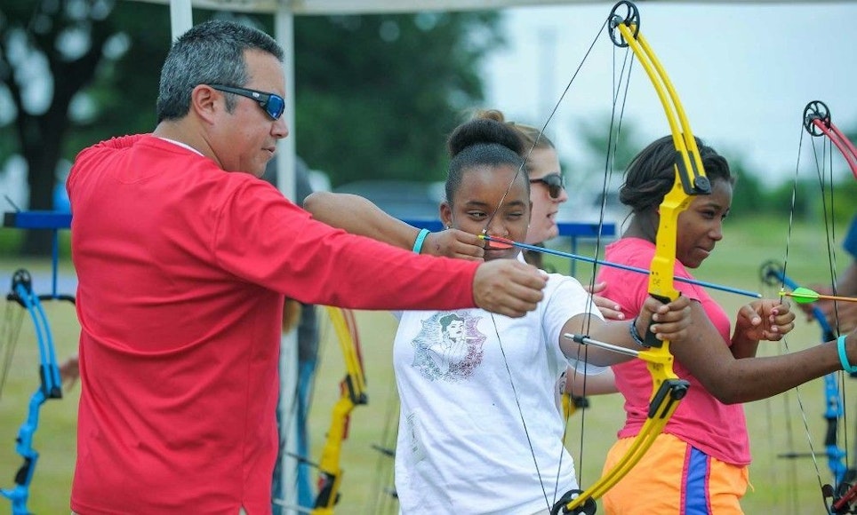 To increase awareness for your archery shop, make yourself and your staff visible at local events. (Photo courtesy of Texas Park and Wildlife.)