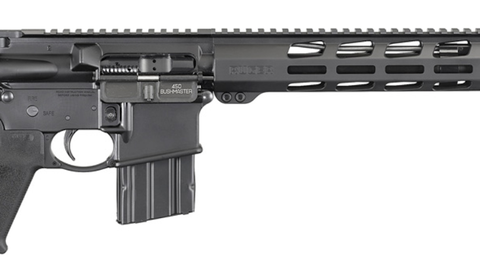 First Look: Ruger AR-556 MPR Rifle in .450 Bushmaster