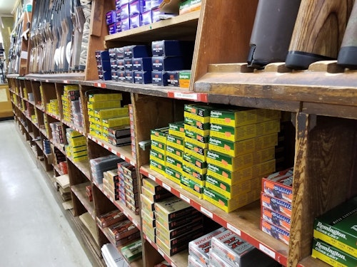 Clarks carries familiar, entrenched brands like Browning, Ruger, Colt, Smith & Wesson, Kimber and Remington. Photo: Matt Crawford