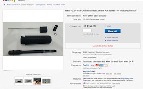 eBay Bans ‘Assault Weapon’ Parts Sales