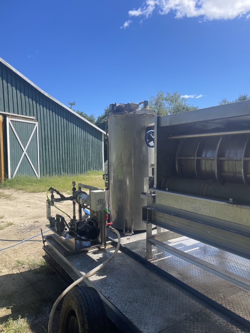 2019 FKC rotary screen thickener used 1.5 years for septic and grease.