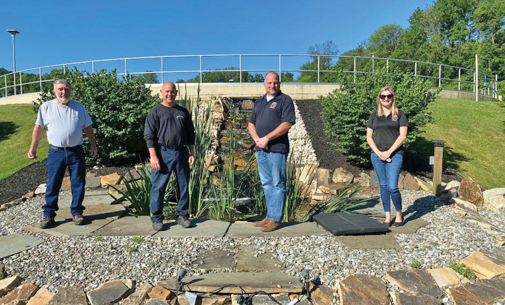 Here's One Way to Give Visual Appeal to a Clean-Water Plant