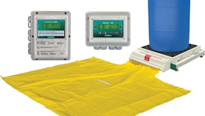 SpillSafe LX Drum Scale Monitors Chemical Usage and Contains Spills