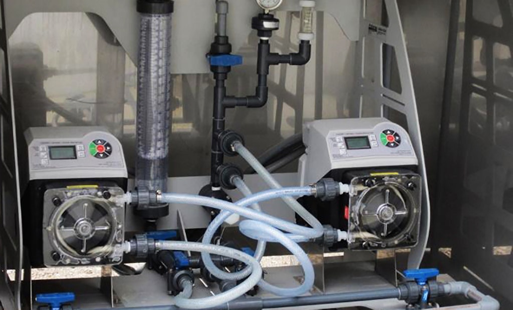 Peristaltic Dosing Pumps for Fluids with Particulates or Chemicals That Off-Gas