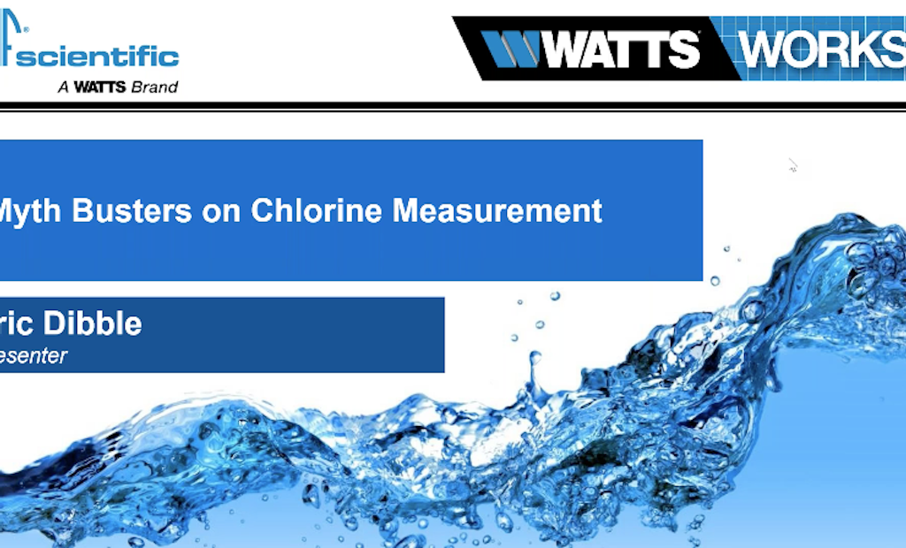 Webinar -- MYTH BUSTERS: Chlorine Measurement