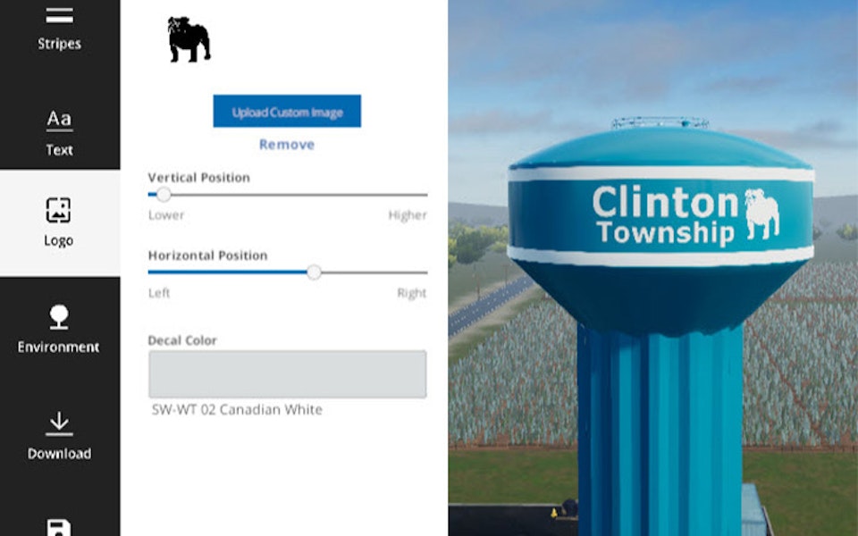 Sherwin-Williams Launches Online Water Tank Color Designer