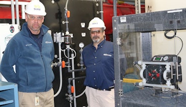 WWTP Uses Dual-Diaphragm Pump with Chemical Feed Sensor for High-Pressure Alum Application