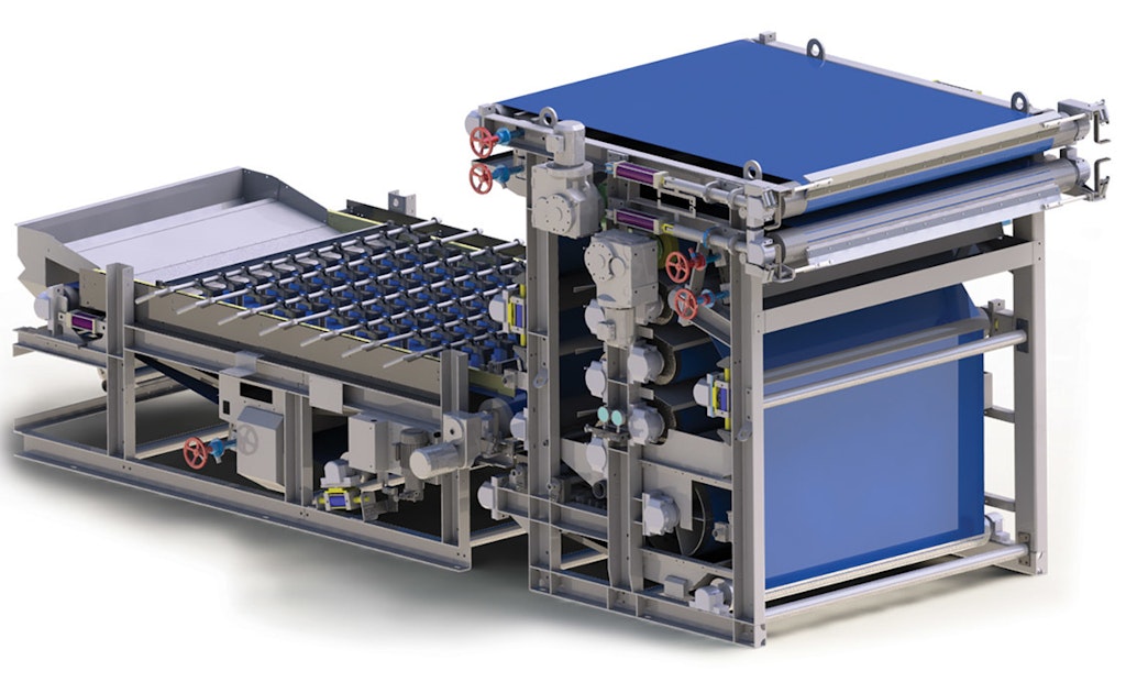 Alfa Laval Press Gives Operators More Control of Dewatering and Enables Greater Throughput