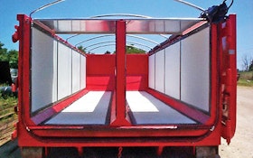 Dewatering Equipment - Open-top roll-off dewatering unit
