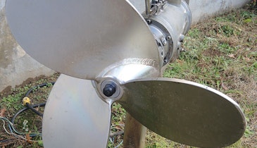 Choosing Durability: WWTP Team Replaces Mixers' Impeller Blades