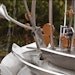 A Unique Metal Sculpture Reflects Its Water Treatment Plant Surroundings