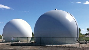 Biogas - JDV Equipment Double Membrane Biogas Holder