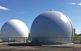 Biogas - JDV Equipment Double Membrane Biogas Holder