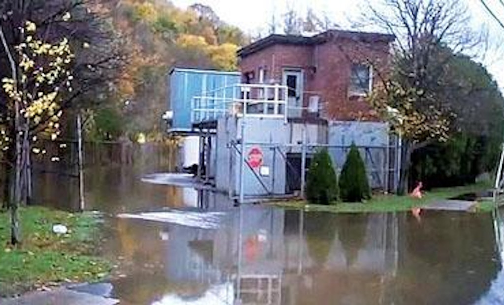 N.Y. wastewater treatment plant back online after Sandy-related shutdown