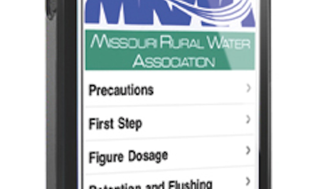 MRWA Creates Free Apps for Wastewater Industry