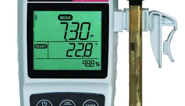 Portable pH, Conductivity And DO Meters Compensate For Fluctuating Temperature