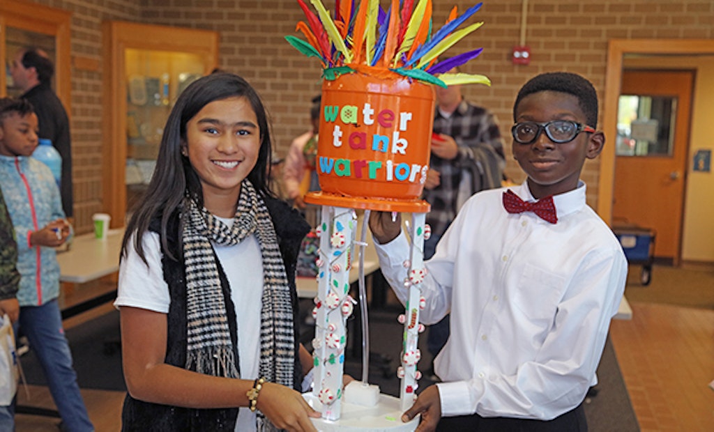 Creative Spirit on Display at Model Water Tower Competition