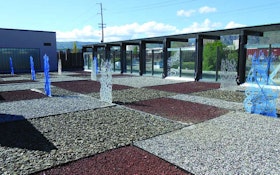 Landscaping And Sculptures Give Treatment Plant A Resort Vibe
