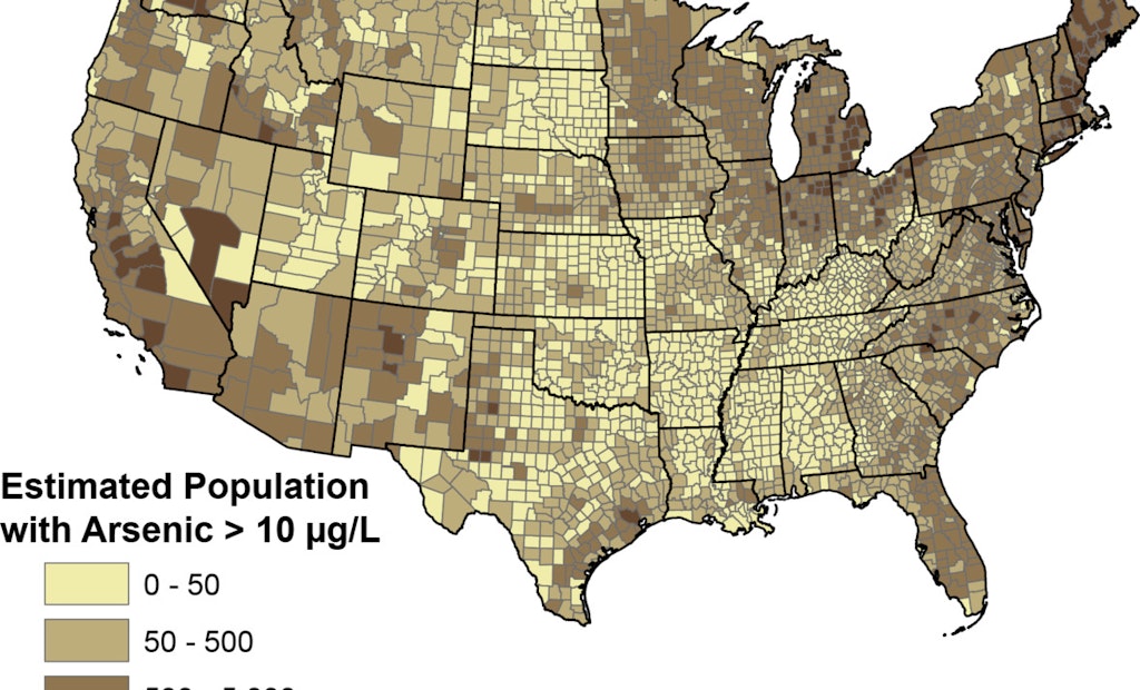 Millions Drinking From Wells High in Arsenic, Says Study