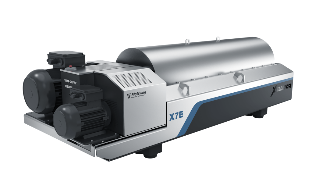 New at WEFTEC: Flottweg Launches New Design in Decantering Centrifuges