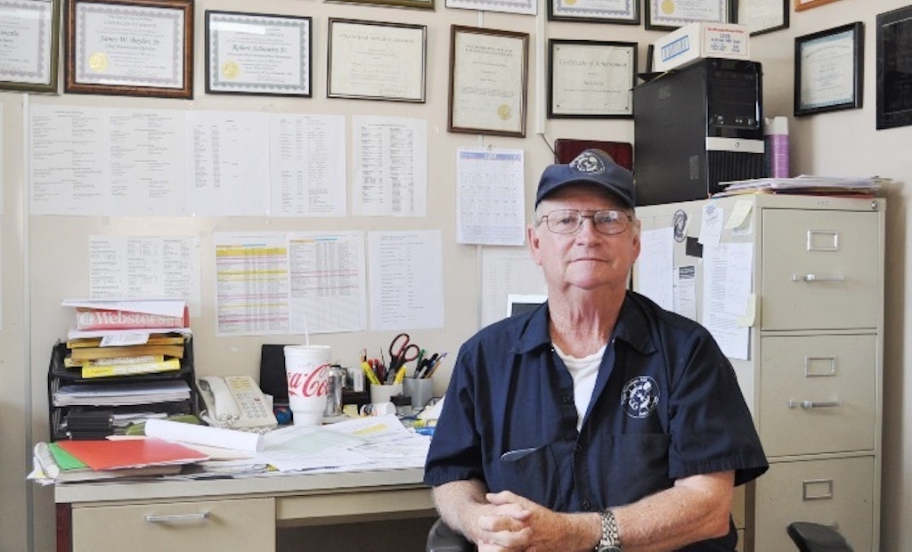 Wastewater retiree pursues higher education